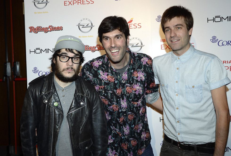 Los miembros del grupo Noise, durante los Premios Rolling Stone 2014