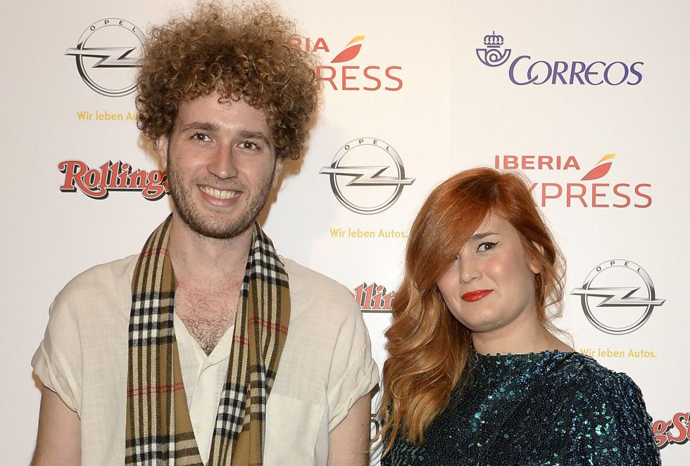 Pablo Villafranca y Adriana de la Fuente de Tremenda Trementina, durante los Premios Rolling Stone 2014 Pablo Villafranca y Adriana de la Fuente de Tremenda Trementina, durante los Premios Rolling Stone 2014