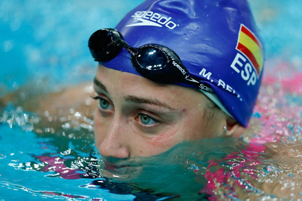 Mireiba consiguió el récord del mundo en los 800 m libres en la Copa del Mundo de Natación Berlín de 2013 en la piscina de 25 metros