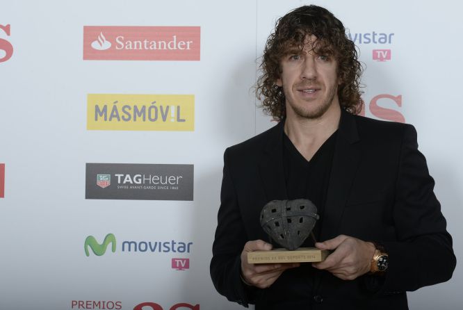15/12/14 PREMIOS AS DEL DEPORTE 2014 GALAAS 2014 GALA AS 2014 PHOTOCALL PUYOL TROFEO 15/12/14 PREMIOS AS DEL DEPORTE 2014 GALAAS 2014 GALA AS 2014 PHOTOCALL PUYOL TROFEO