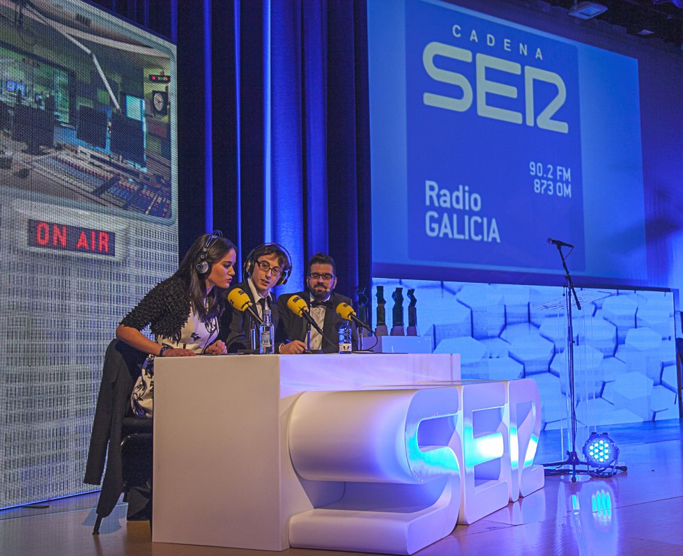 Lara Salgado, Ricardo Rodríguez y Luis Pardo, encargados de presentar la gala Lara Salgado, Ricardo Rodríguez y Luis Pardo, encargados de presentar la gala