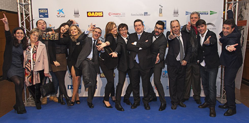 Parte del equipo de Radio Galicia Parte del equipo de Radio Galicia