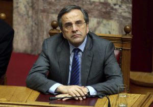 El primer ministro heleno, Antonis Samaras