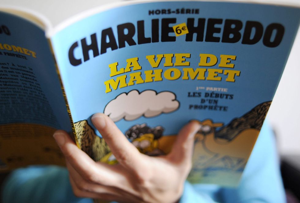 'Charlie Hebdo' publicó una edición especial sobre la vida de Moahoma.