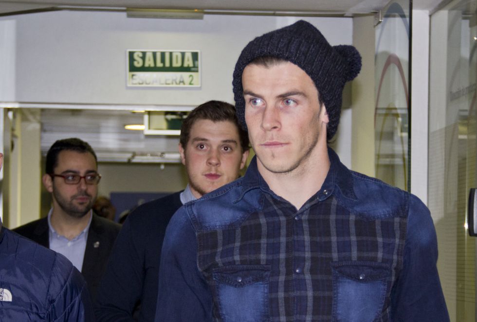 Gareth Bale, recién llegado a los estudios de Gran Vía 32 Gareth Bale, recién llegado a los estudios de Gran Vía 32