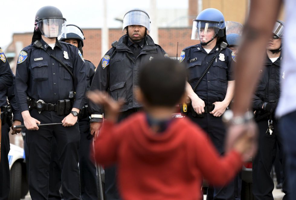 La jornada de disturbios en Baltimore, en imágenes La jornada de disturbios en Baltimore, en imágenes