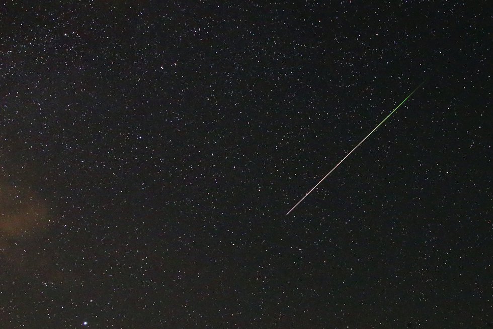 Primera noche de la lluvia de Perseidas. Primera noche de la lluvia de Perseidas.