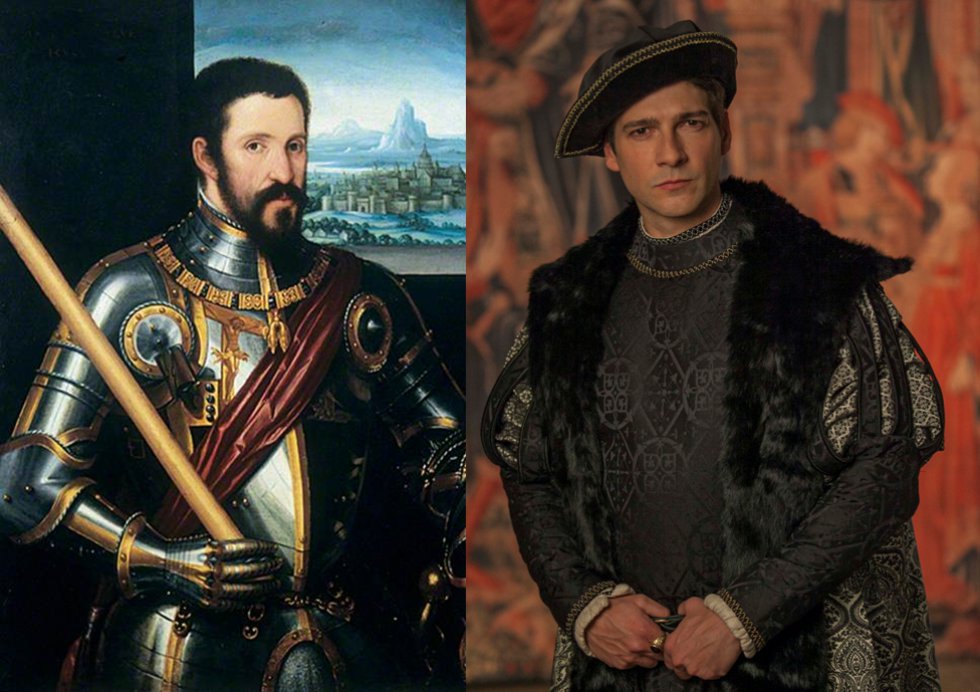 'Carlos, rey emperador': personajes reales vs. personajes ficticios 'Carlos, rey emperador': personajes reales vs. personajes ficticios