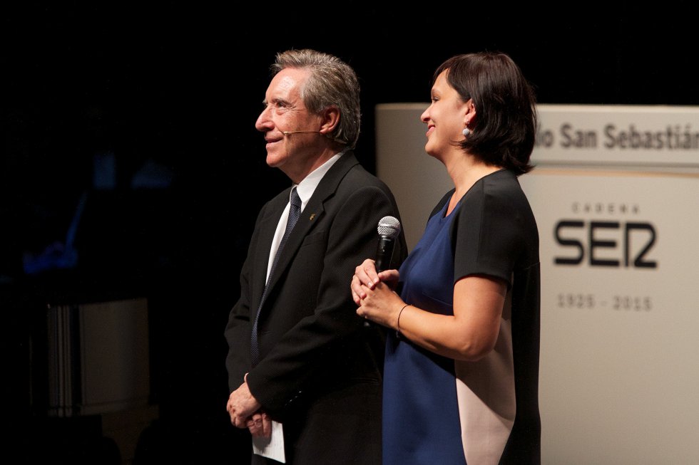 Iñaki Gabilondo y Eva Monente Iñaki Gabilondo y Eva Monente