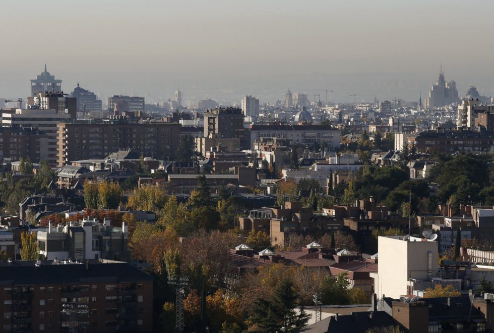 La ciudad de Madrid ha amanecido, por segundo día consecutivo, con altos niveles de contaminación.
