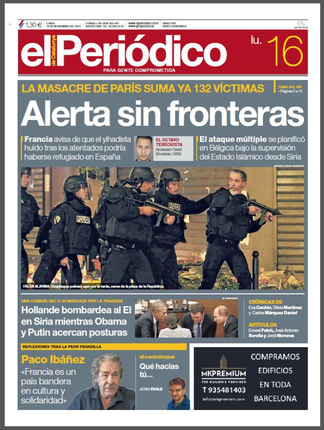 "Alerta sin fronteras". "Alerta sin fronteras".