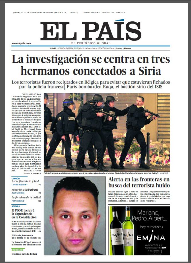"La investigación se centra en tres hermanos conectados a Siria". "La investigación se centra en tres hermanos conectados a Siria".