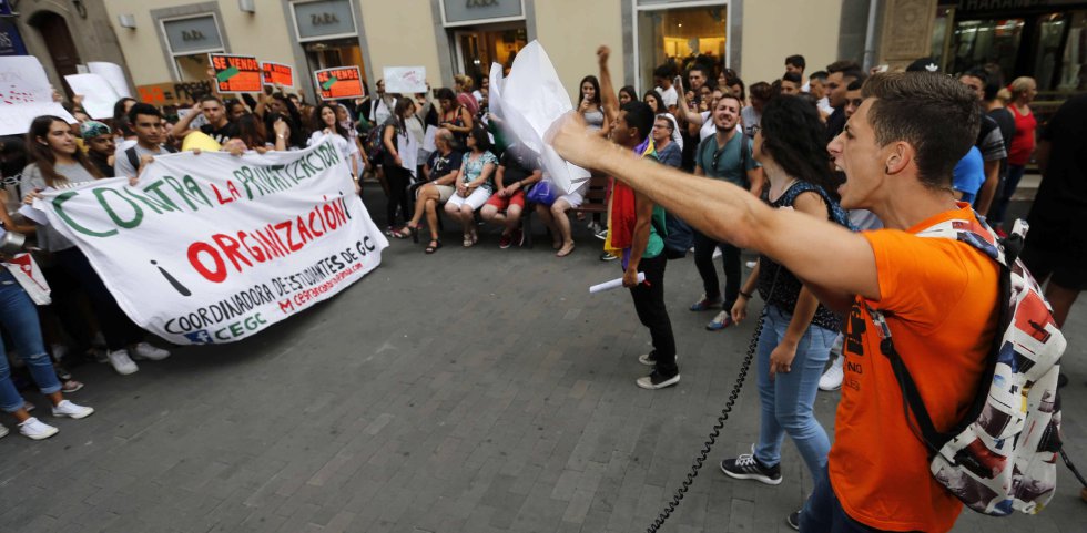Manifestación convocada esta jornada en Las Palmas de Gran Canaria. Manifestación convocada esta jornada en Las Palmas de Gran Canaria.