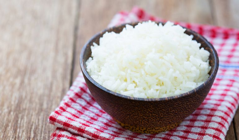 Calorias del arroz basmati cocido