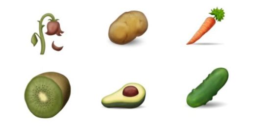 Los nuevos emojis.