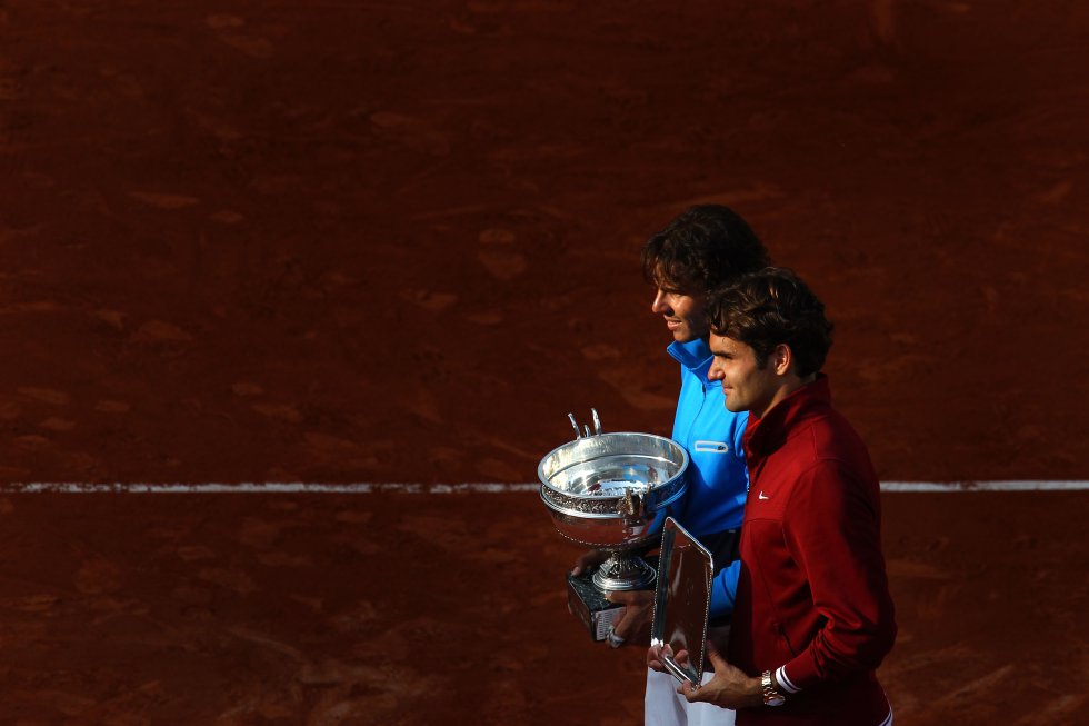 Otra vez París, y por tercera vez una final entre Nadal y Federer. El español volvió a ganar en 2011. El resultado fue 7-5, 7-6 (3), 5-7 y 6-1. Otra vez París, y por tercera vez una final entre Nadal y Federer. El español volvió a ganar en 2011. El resultado fue 7-5, 7-6 (3), 5-7 y 6-1.