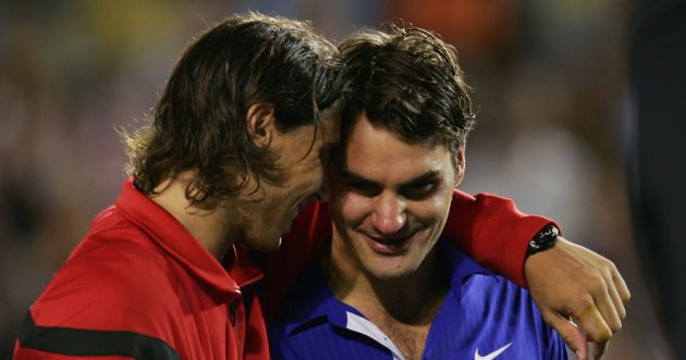 Las grandes finales entre Nadal y Federer
