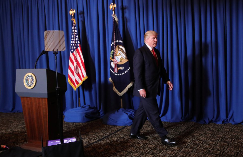 Declaración del presidente de EEUU, Donald Trump. Declaración del presidente de EEUU, Donald Trump.