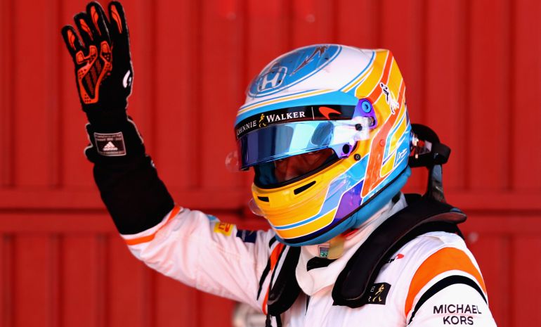 El piloto español de McLaren Fernando Alonso.