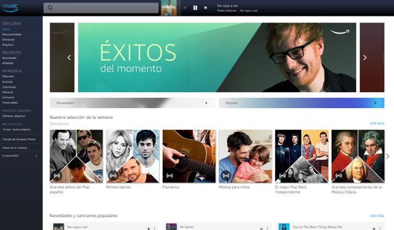 pasar musica de spotify a amazon music