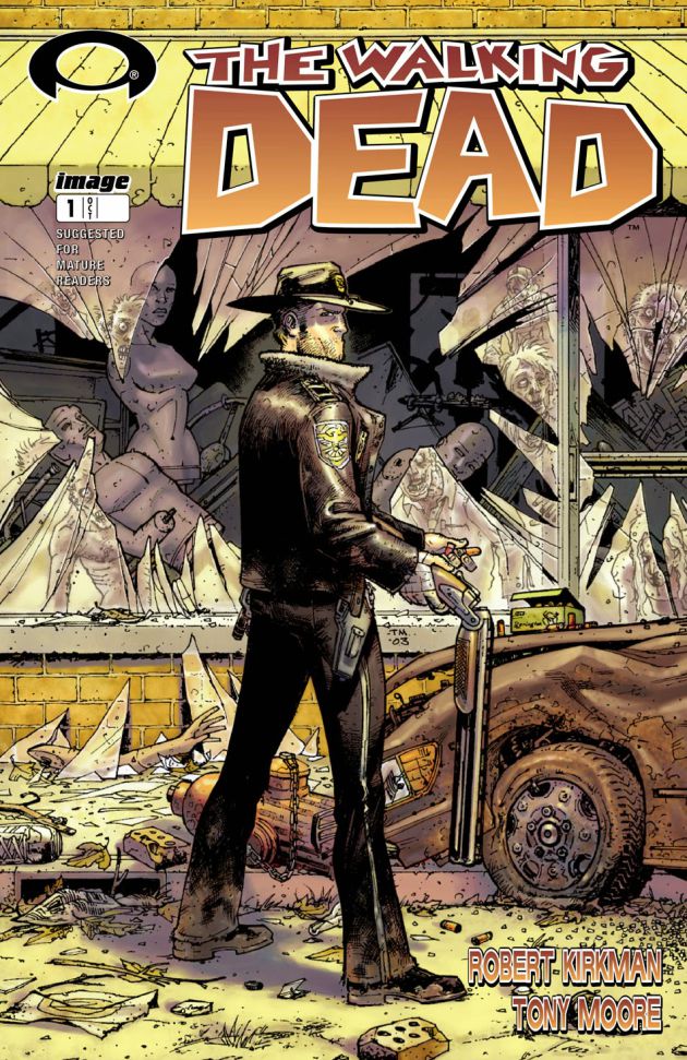 Primer número del cómic de The Walking Dead.