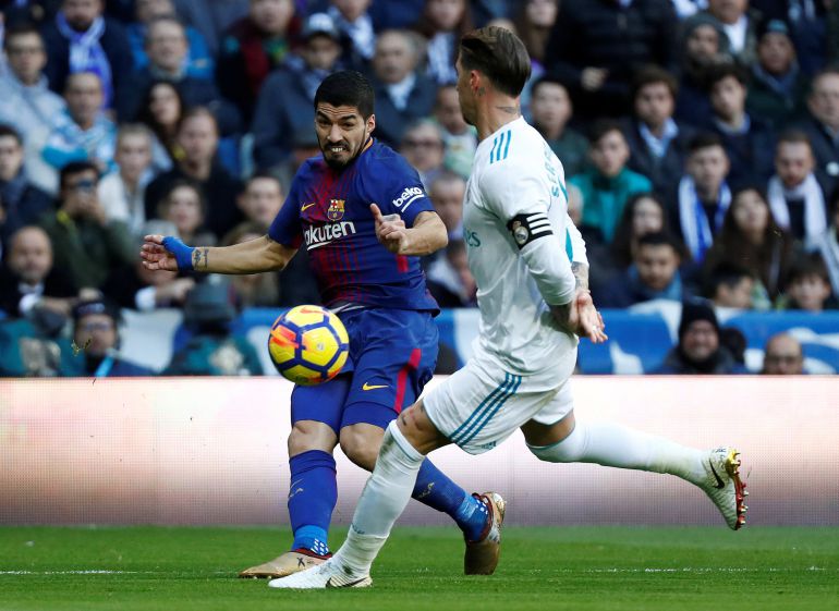 Image result for Ramos with Suarez