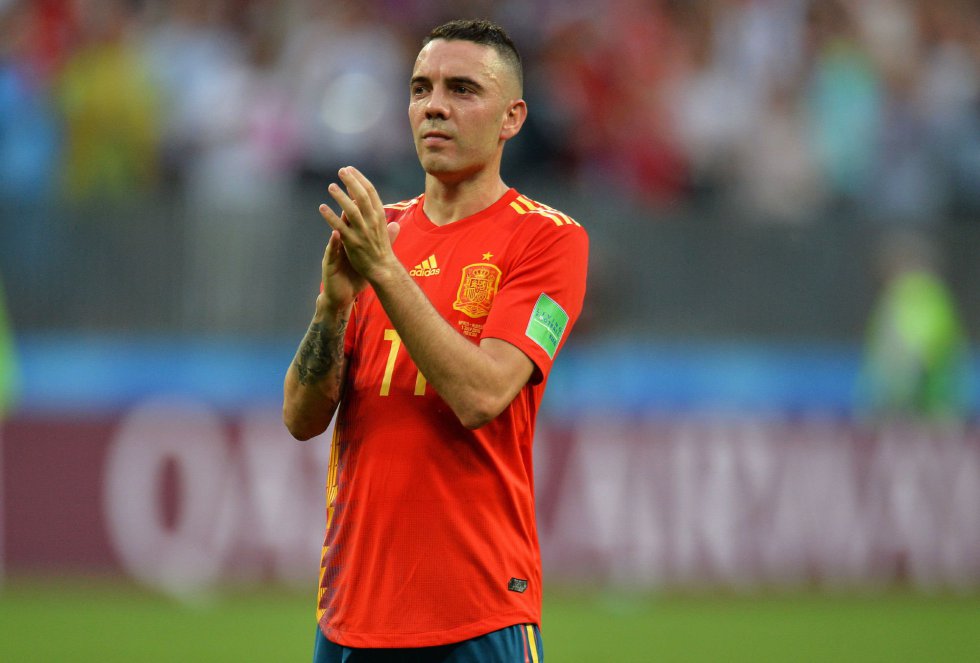 Iago Aspas aplaude, después de la eliminación
Iago Aspas aplaude, después de la eliminación