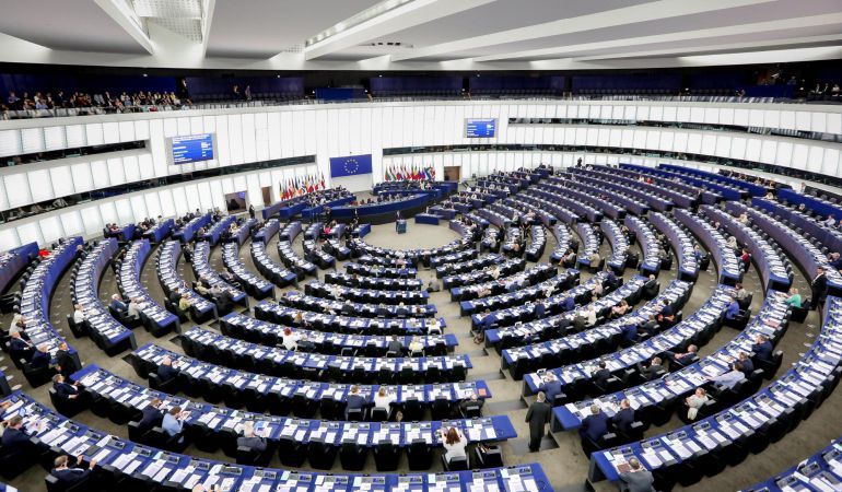 El Parlamento Europeo cuando rechazó la directiva el pasado mes de julio