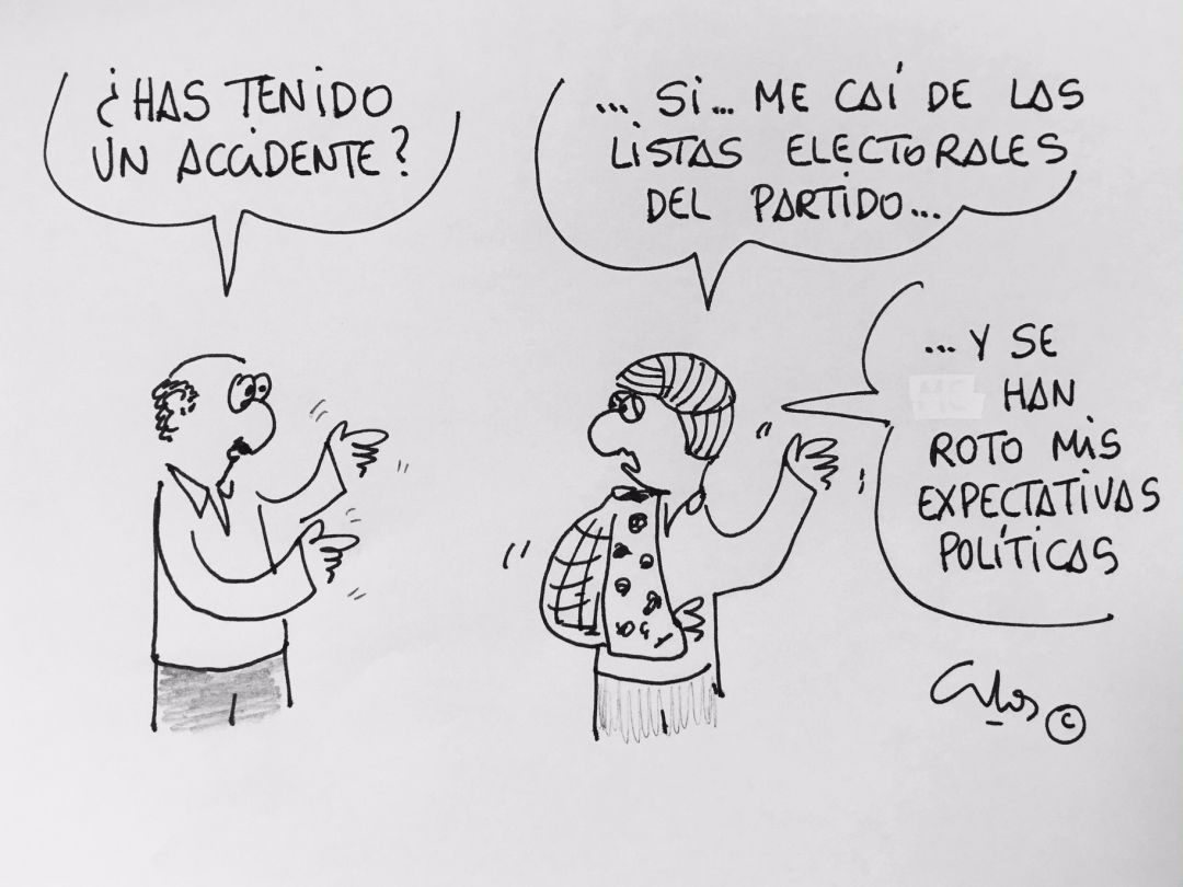 Resultat d'imatges de listas electorales viÃ±etas