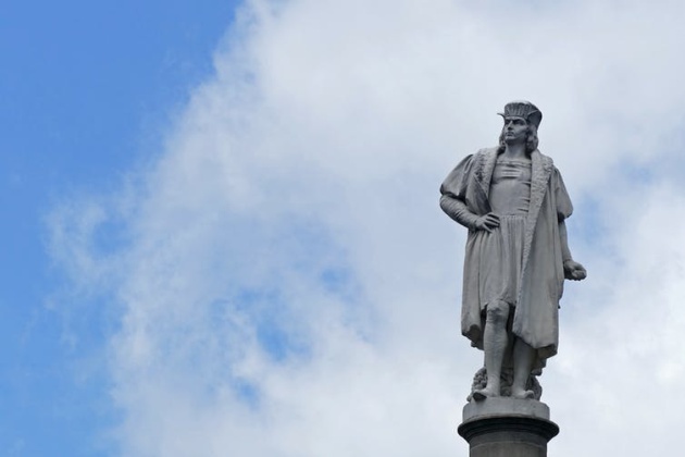 Estatua de Cristóbal Colón en Columbus Circle, Nueva York