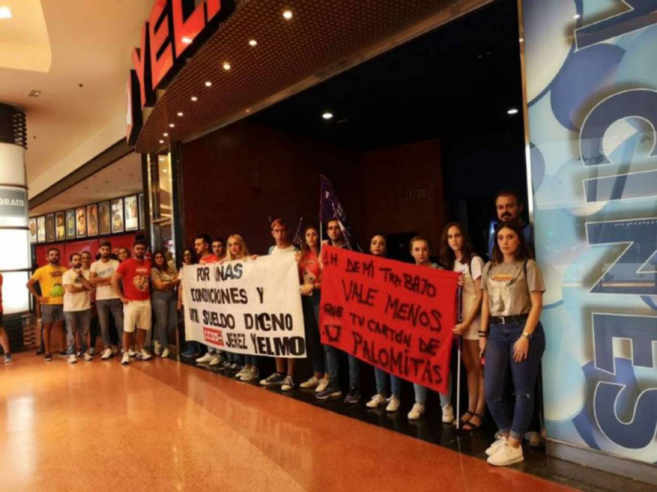 Los trabajadores de Cines Yelmo Jerez desconovocan la huelga Radio Jerez Actualidad Cadena SER