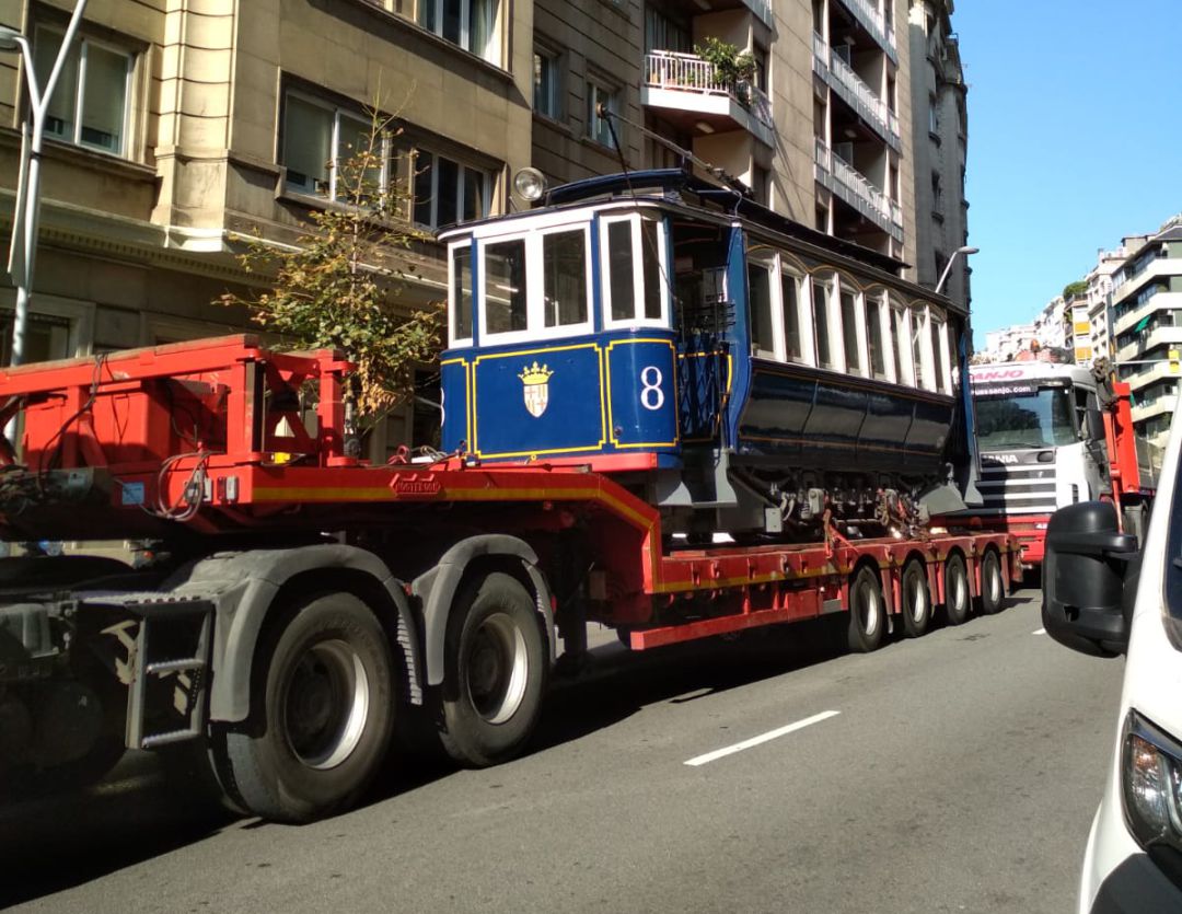 El Tramvia Blau Va Cap Al Taller R dio Barcelona Cadena SER