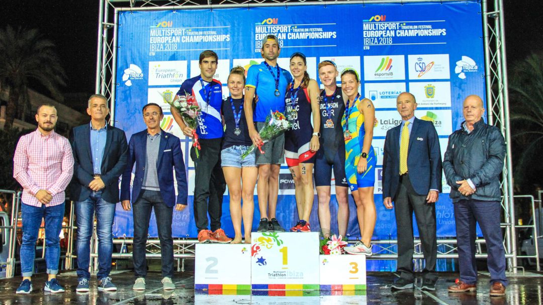 Pruebas: Sergiy Kurochkin, campeón de Europa de aquatlón