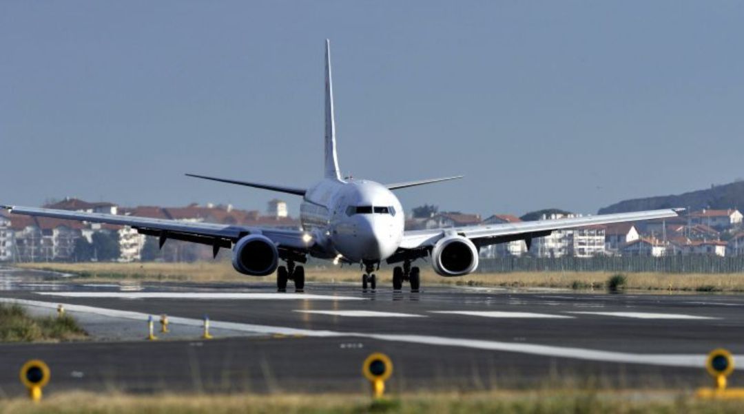 Imagen de archivo del aeropuerto de Hondarribia.