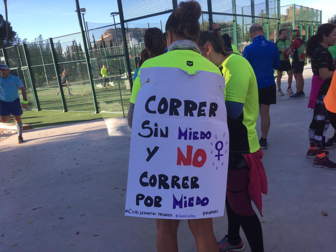 Corredora de Alicante que reclama "correr sin miedo"
