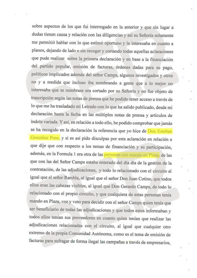 "Don Esteban GonzÃ¡lez Pons [...] otra de las personas con mando en Plaza": la primera pÃ¡gina de la carta