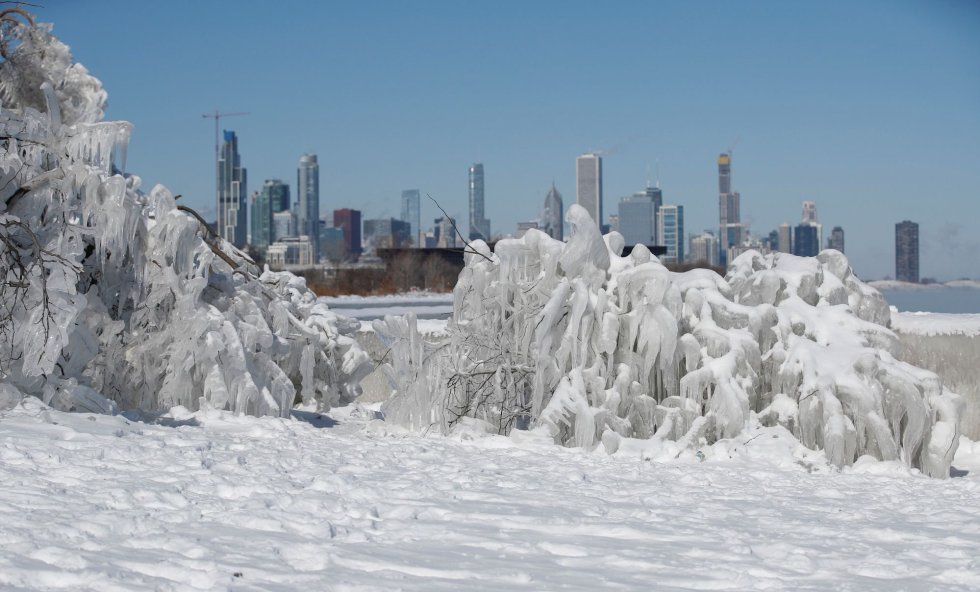 El frío polar de Chicago, en imágenes Fotogalería Actualidad