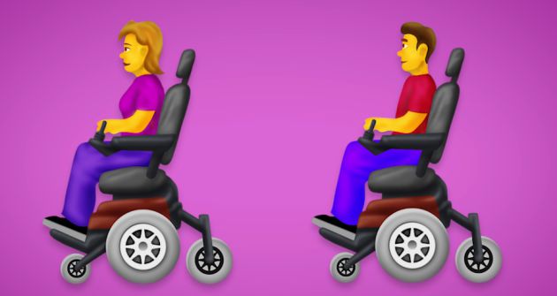 Llegan los emojis para representar a personas con discapacidad.