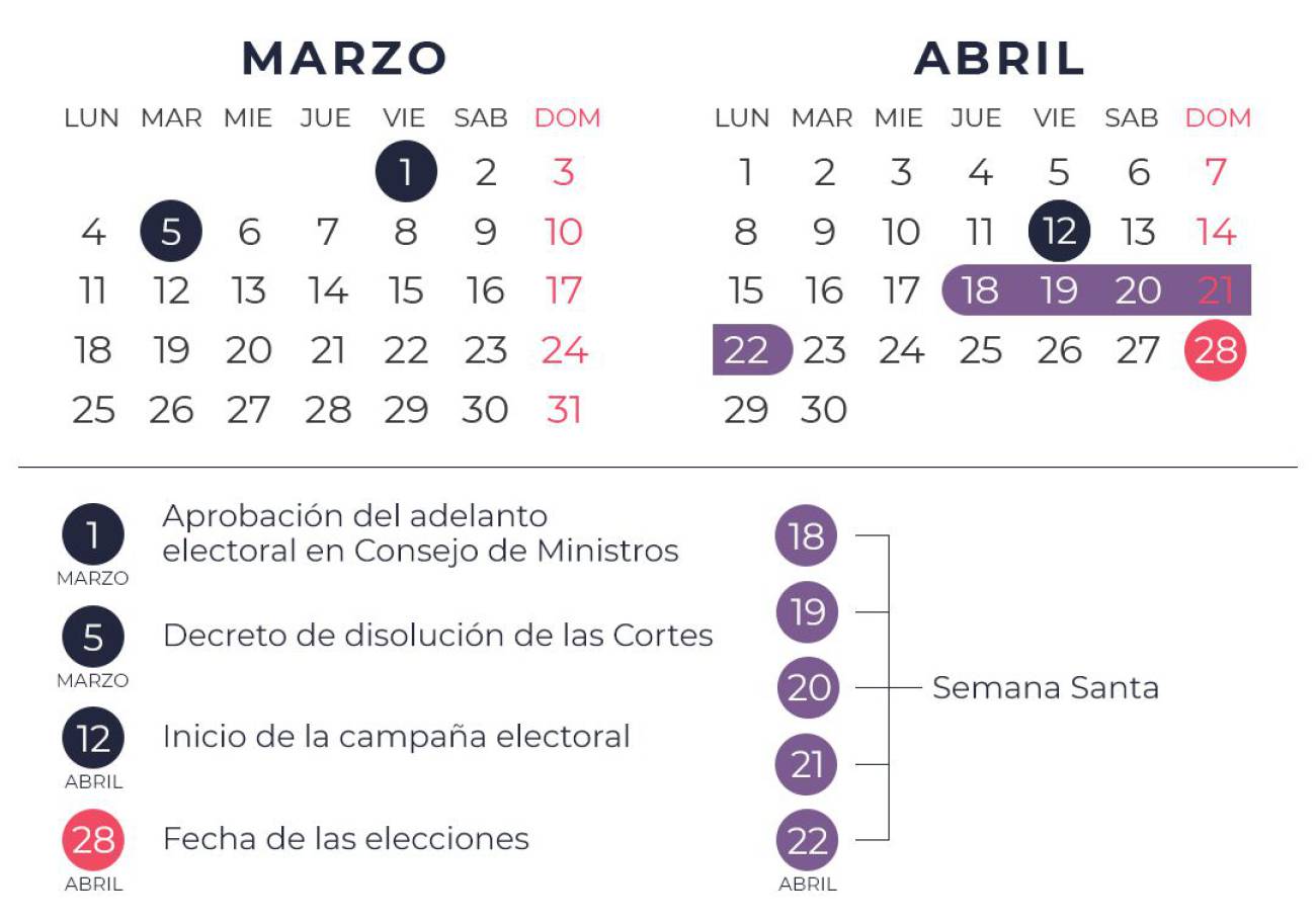 Calendario Electoral 2019: Imprime y Organiza tus Votaciones