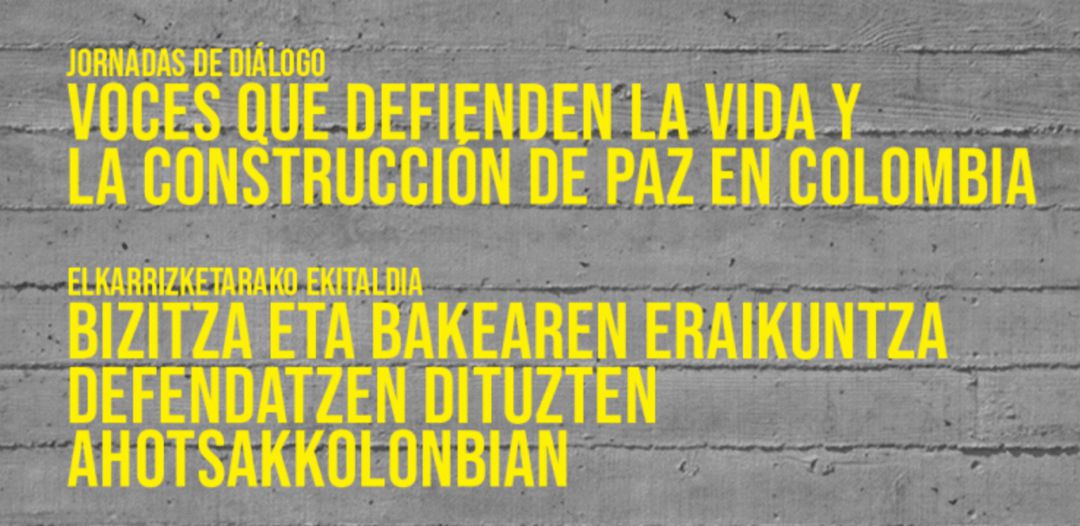 Voces que defienden la vida en Colombia