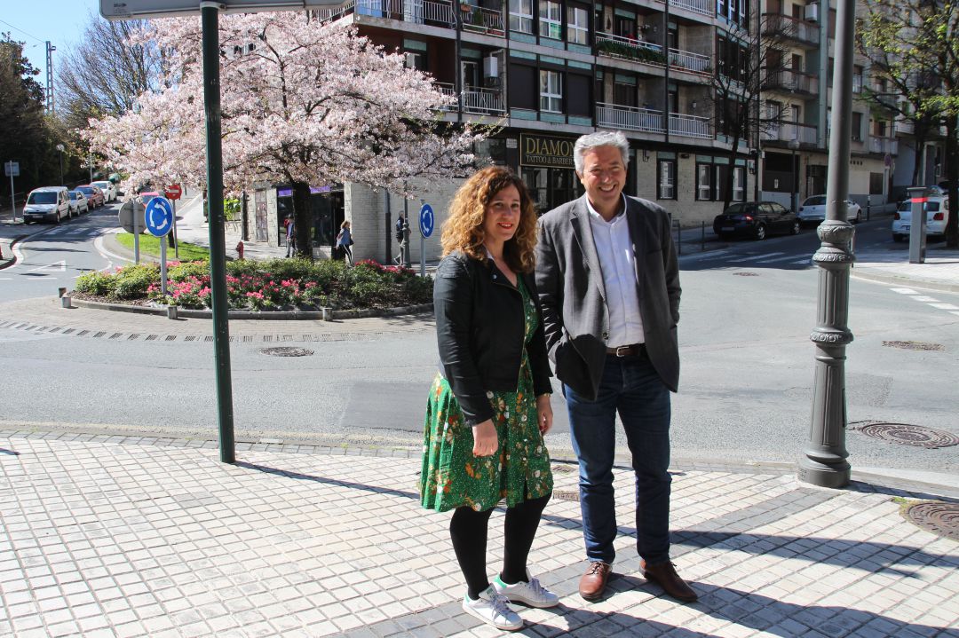 Los delegados Cristina Laborda y Pedro Alegre, han dado cuenta del grado de cumplimiento de las actuaciones del programa "El alcalde en los barrios".
