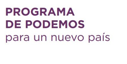 Programa Podemos 2019
