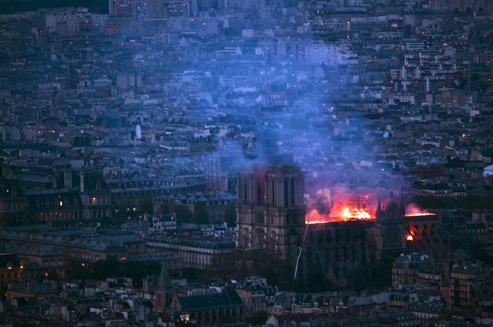Notre Dame se une a otras emblemáticas catedrales destruidas por las llamas Notre Dame se une a otras emblemáticas catedrales destruidas por las llamas