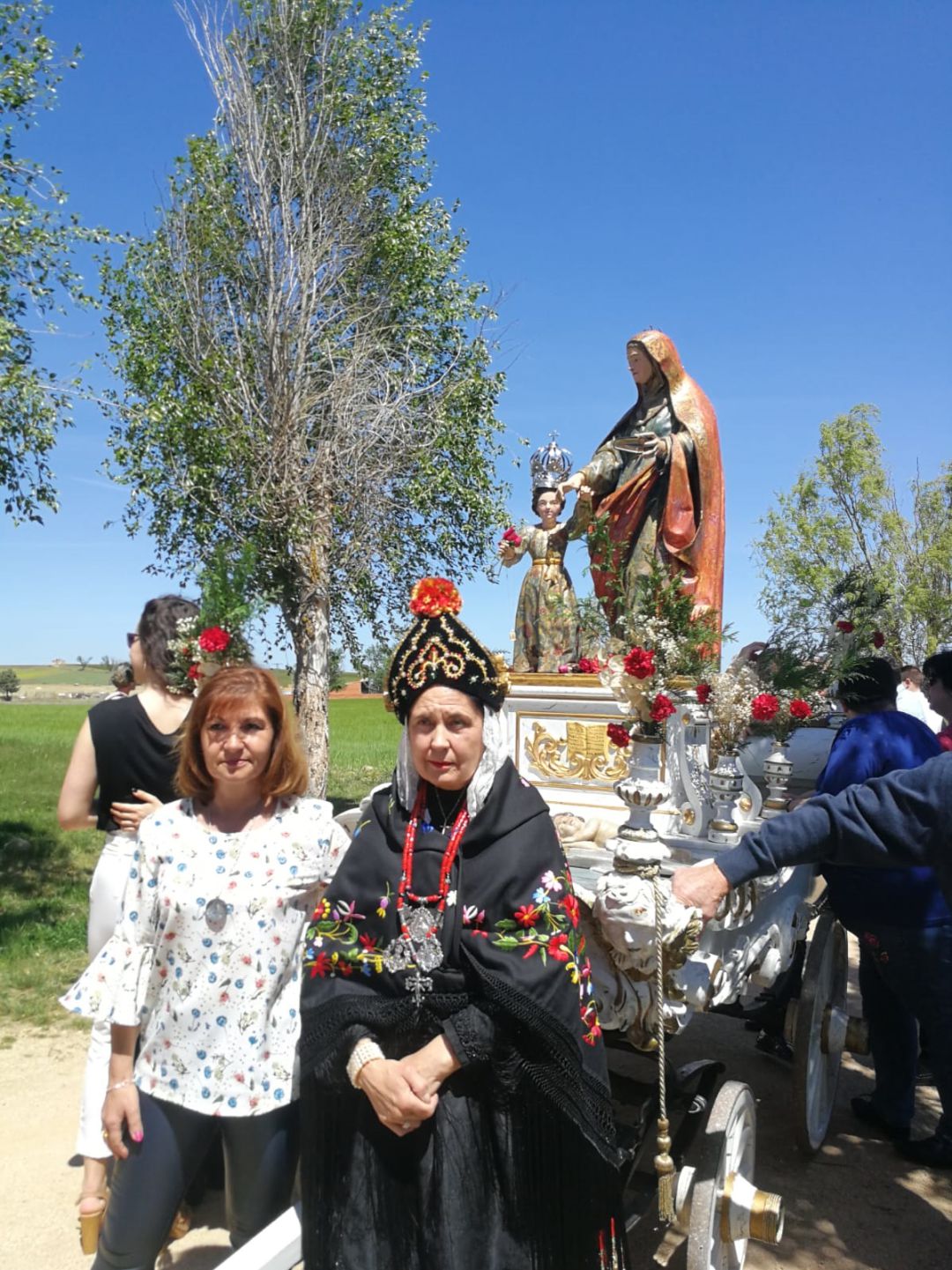 Santa Ana Ya Esta En El Ermita De Bercial Radio Segovia Actualidad Cadena Ser
