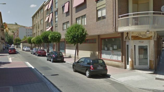 Calle Dársena de Valladolid donde ocurrieron los hechos