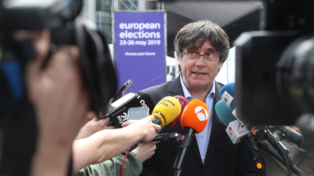 El Parlamento Europeo impide a Carles Puigdemont recoger su acreditación