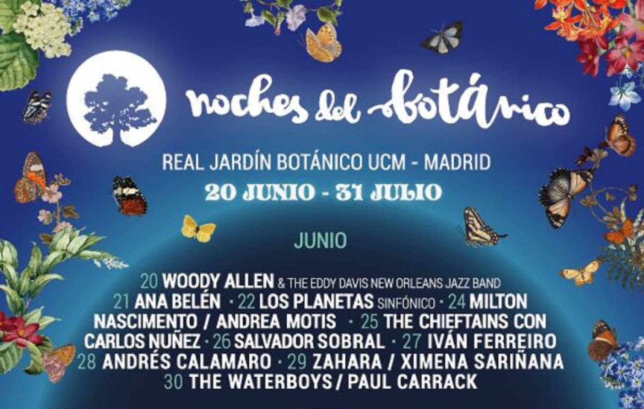 El eclecticismo de las Noches del Botánico llena el verano madrileño de El eclecticismo de las Noches del Botánico llena el verano madrileño de