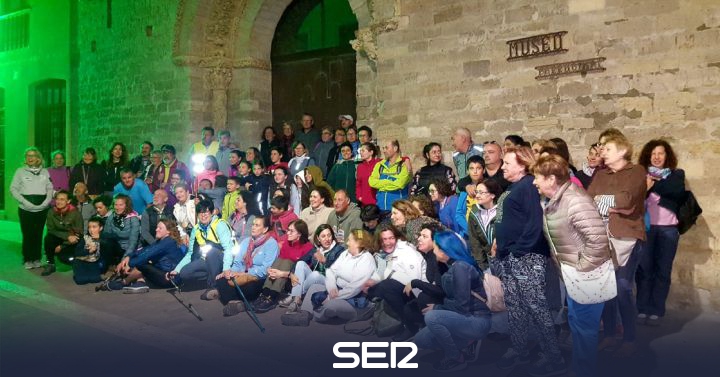 More than a hundred ‘pilgrims’ in the night walk of the Friends of the Camino de Santiago de Palencia |  Radio Palencia |  Present