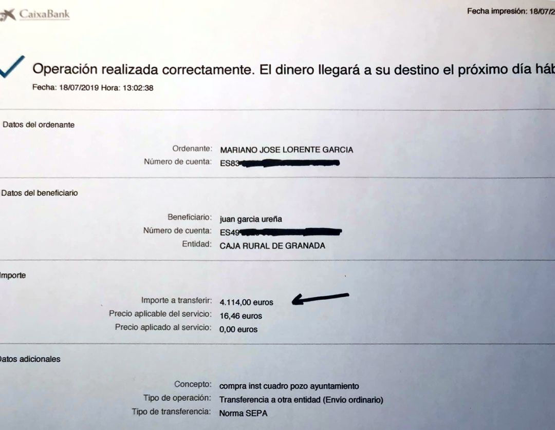 Un Alcalde De Granada Adelanta 16 000 Euros De Su Bolsillo Para Que Su Pueblo Tenga Agua Potable Radio Granada Cadena Ser