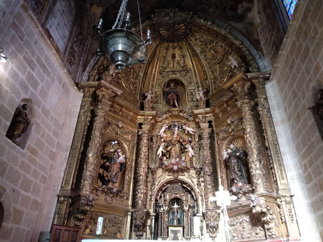 Retablo del Altar Mayor de la Iglesia de la Asunción de Vadocondes